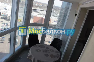 Французское остекление балконов и лоджий под ключ по доступным ценам в Мытищах | МосБалкон