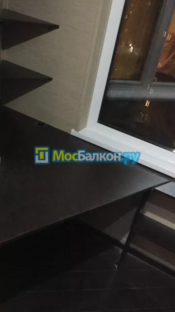 Шкаф на балкон купить в Мытищах на заказ недорого от МосБалкон