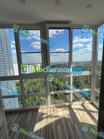 Панорамное остекление заказать под ключ по выгодной цене в Мытищах от компании МосБалкон