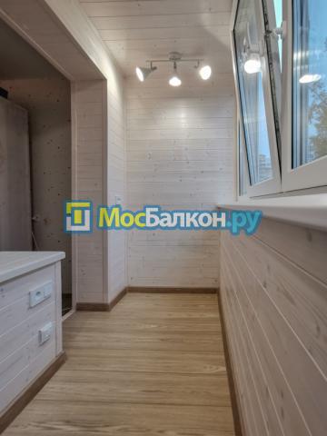 отделка деревянной вагонкой