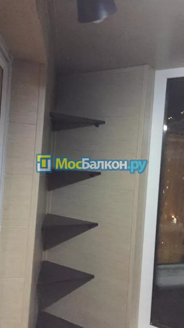 Шкаф на балкон купить в Мытищах на заказ недорого от МосБалкон