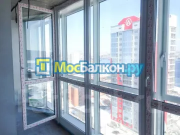 Французское остекление балконов и лоджий под ключ по доступным ценам в Мытищах | МосБалкон