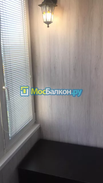Шкаф на балкон купить в Мытищах на заказ недорого от МосБалкон