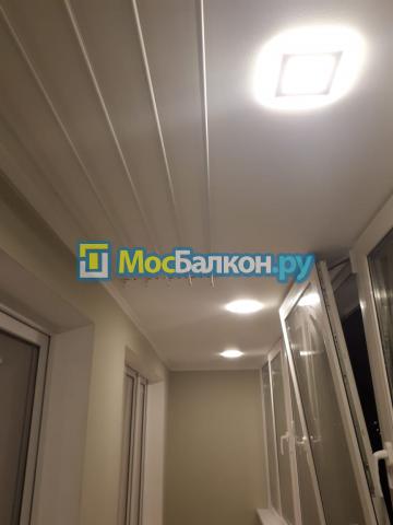 Отделка лоджии 6 метров гипсокартоном