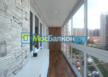 Французское остекление балконов и лоджий под ключ по доступным ценам в Мытищах | МосБалкон