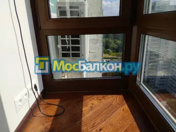 Панорамное остекление заказать под ключ по выгодной цене в Мытищах от компании МосБалкон