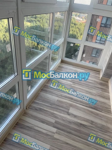 Панорамное остекление заказать под ключ по выгодной цене в Мытищах от компании МосБалкон