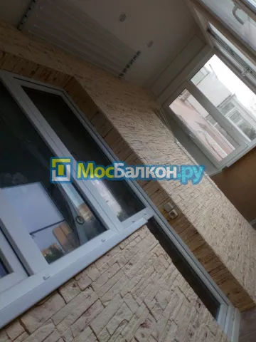 Отделка балконов в Мытищах | Отделка балконов и лоджий и обшивка под ключ в МосБалкон