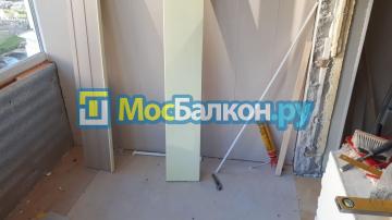 Отделка и утепление под совмещение с комнатой