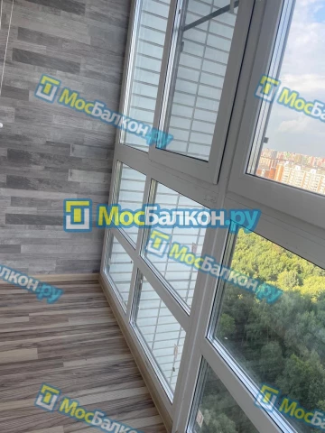 Панорамное остекление заказать под ключ по выгодной цене в Мытищах от компании МосБалкон