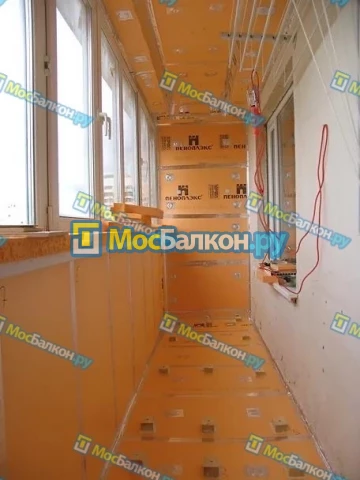 Утепление балкона пеноплэксом в Мытищах на заказ недорого от МосБалкон