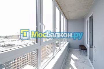 Французское остекление балконов и лоджий под ключ по доступным ценам в Мытищах | МосБалкон