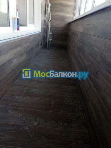 Утепление и отделка ламинатом