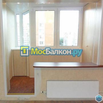 Остекление и отделка балконов в ЖК Восточное Бутово