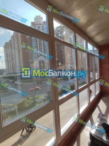 Панорамное остекление заказать под ключ по выгодной цене в Мытищах от компании МосБалкон
