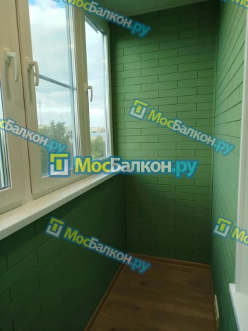 Отделка балконов в Мытищах | Отделка балконов и лоджий и обшивка под ключ в МосБалкон