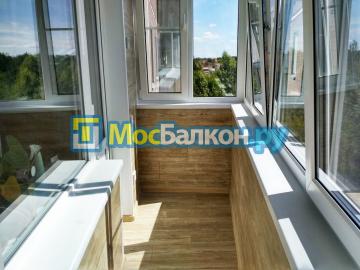 остекление утепление и отделка балконов в красногорске
