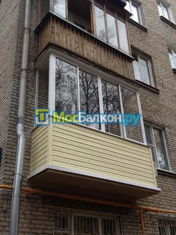 Заказать балкон в Мытищах цена от 1320 руб | Остекление балконов и лоджий МосБалкон