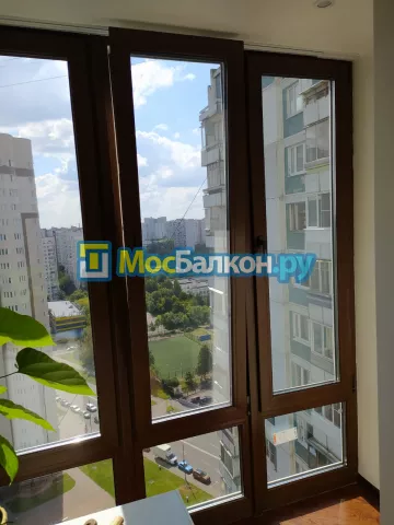 Панорамное остекление заказать под ключ по выгодной цене в Мытищах от компании МосБалкон
