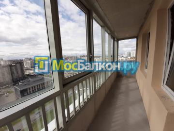 ОКНА  И ОСТЕКЛЕНИЕ БАЛКОНОВ В ЖК БЕРЕГОВОЙ