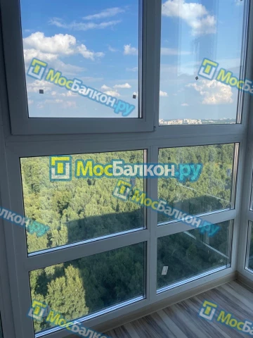 Панорамное остекление заказать под ключ по выгодной цене в Мытищах от компании МосБалкон