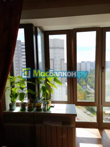 Панорамное остекление заказать под ключ по выгодной цене в Мытищах от компании МосБалкон