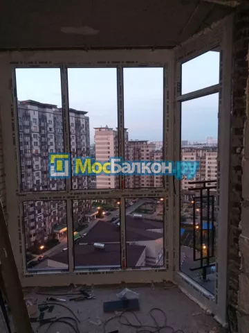 Панорамное остекление заказать под ключ по выгодной цене в Мытищах от компании МосБалкон