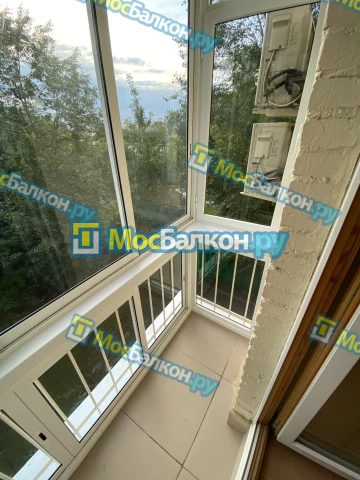 Панорамное остекление заказать под ключ по выгодной цене в Мытищах от компании МосБалкон