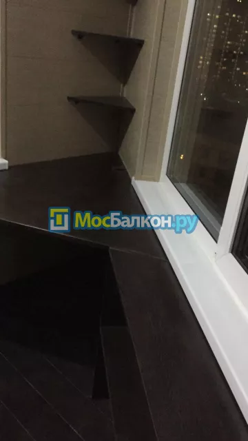 Шкаф на балкон купить в Мытищах на заказ недорого от МосБалкон