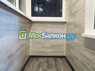 ОТДЕЛКА БАЛКОНОВ  И ЛОДЖИЙ ЛАМИНАТОМ