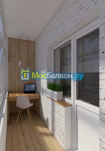 Заказать балкон в Мытищах цена от 1320 руб | Остекление балконов и лоджий МосБалкон