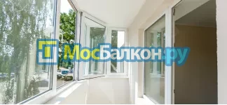 Остекление лоджий под ключ по выгодной цене в Мытищах – застеклить лоджию и балкон в МосБалкон