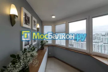 Французское остекление балконов и лоджий под ключ по доступным ценам в Мытищах | МосБалкон