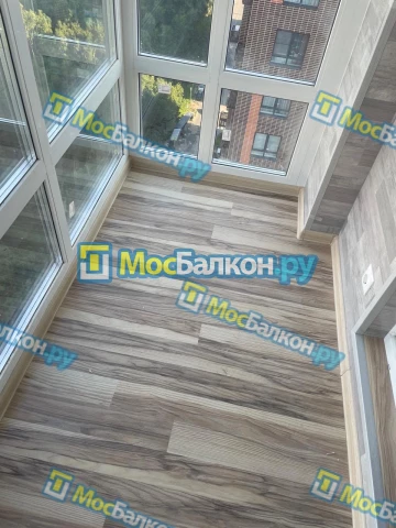 Панорамное остекление заказать под ключ по выгодной цене в Мытищах от компании МосБалкон