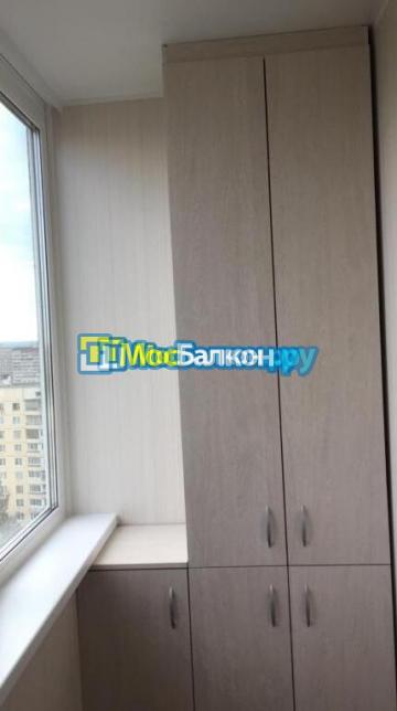Изготовление шкафов и тумб на балконах