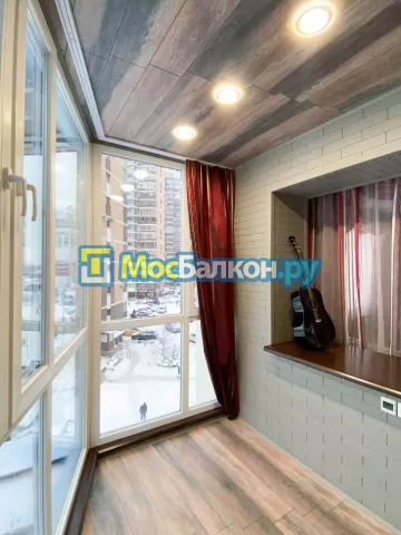 Заказать балкон в Мытищах цена от 1320 руб | Остекление балконов и лоджий МосБалкон
