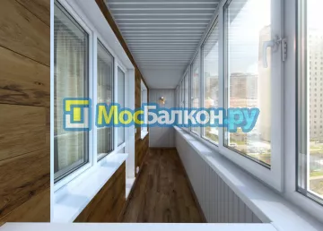 Отделка балконов в Мытищах | Отделка балконов и лоджий и обшивка под ключ в МосБалкон