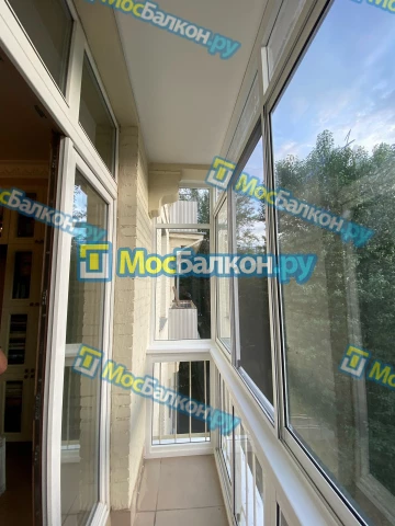 Панорамное остекление заказать под ключ по выгодной цене в Мытищах от компании МосБалкон