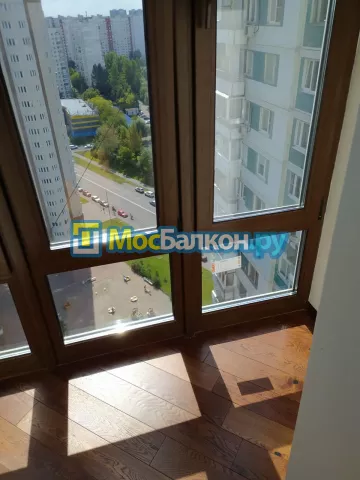 Панорамное остекление заказать под ключ по выгодной цене в Мытищах от компании МосБалкон