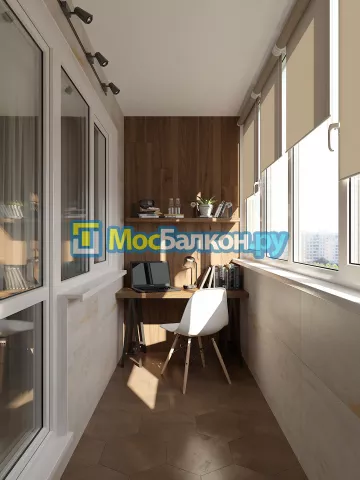 Пластиковое остекление лоджий под ключ по доступным ценам в Мытищах | МосБалкон