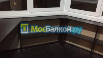 Шкаф на балкон купить в Мытищах на заказ недорого от МосБалкон