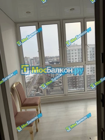 Панорамное остекление заказать под ключ по выгодной цене в Мытищах от компании МосБалкон